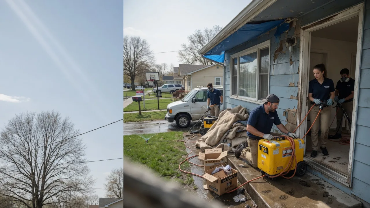 Basement Flood Cleanup in Claymont, DE near me